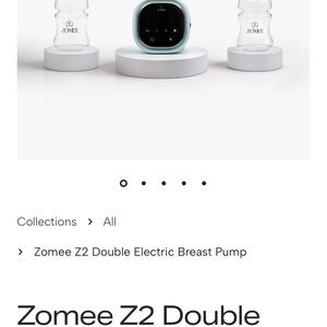 Zomee Z2 Double Electric Breast Pump